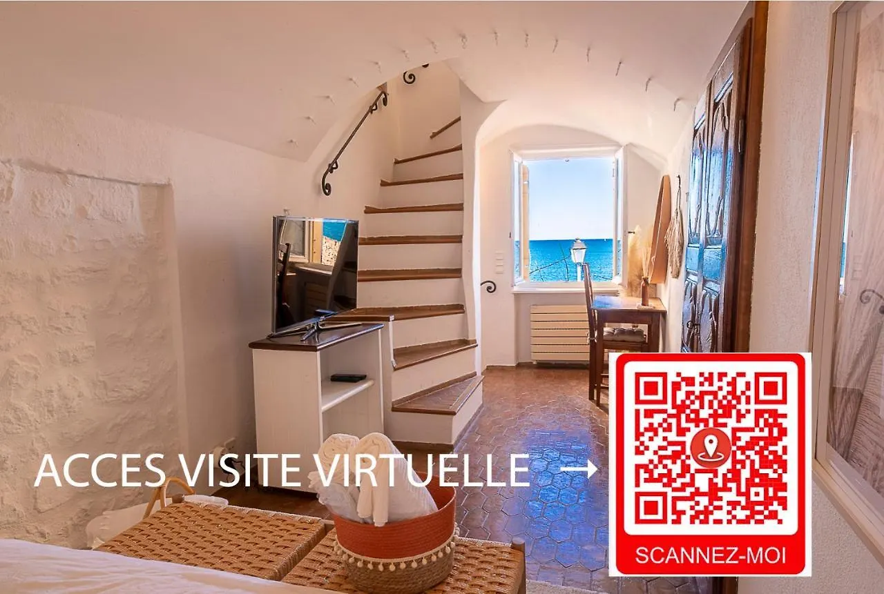 Antibes - Maison De Pecheur Renovee - Terrasse Face A La Mer Γαλλία